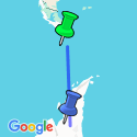 Google Map: Antarctic Express: Fly South, Sail North via Buenos Aires