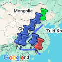 Google Map: China, 23 dagen