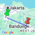 Google Map: West-Java uitgebreid