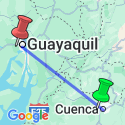 Google Map: Het zuiden van Ecuador