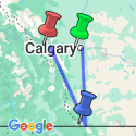 Google Map: Bijzondere parken West-Canada
