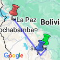 Google Map: Steden van Bolivia