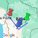 Google Map: Bergen van de Andes en jungle