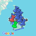 Google Map: Sri Lanka in twee weken
