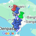Google Map: Familiereis Bali