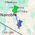 Google Map: Kenya Adventure