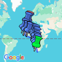 Google Map: Cape Town To Fez Overland Expedition