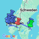 Google Map: Schweden & Norwegen: Geiranger