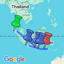 Google Map: Indonesien | Sumatra • Borneo: Pongo Pongo, Baby!