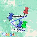 Google Map: Canadian Rockies: Northern Lights Winter Explorer