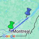Google Map: Northern Quebec: Winter Lodge Escape