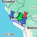 Google Map: Highlights of Peru