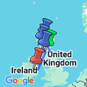 Google Map: Exploring Scotland & Ireland