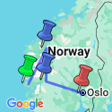 Google Map: Highlights of Norway
