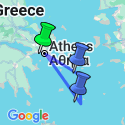 Google Map: Greece Island Hopper