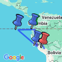 Google Map: Essential Ecuador And Peru