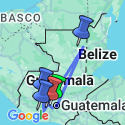 Google Map: Highlights of Guatemala