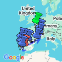 Google Map: Essential France, Spain & Portugal