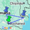 Google Map: Highlights of Romania & the Danube Delta