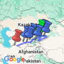 Google Map: Highlights of Central Asia