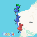 Google Map: West Coast Adventure (Southbound)