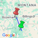 Google Map: Premium Walking & Hiking in Yellowstone