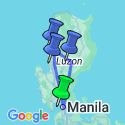 Google Map: Northern Philippines Highlights