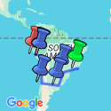 Google Map: Brazil, Argentina & Chile Unveiled with Peru