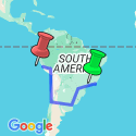 Google Map: Brazil, Argentina & Chile Unveiled with Peru