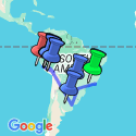 Google Map: Ultimate South America