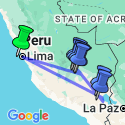 Google Map: Mysteries of the Inca Empire