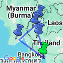 Google Map: Tantalizing Thailand