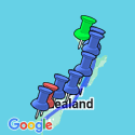 Google Map: Highlights of New Zealand