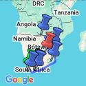 Google Map: South Africa: From the Cape to Kruger with Victoria Falls