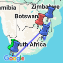 Google Map: Highlights of South Africa