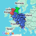 Google Map: Europe's Highlights with London