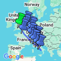 Google Map: The Best of Europe with London