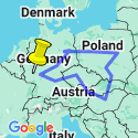 Google Map: Central Europe