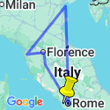 Google Map: The Splendors of Italy