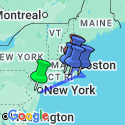 Google Map: Coastal New England