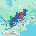 Google Map: Ontario & French Canada