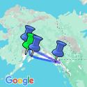 Google Map: Alaska & the Yukon