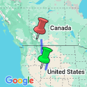 Google Map: National Parks of the Northwest