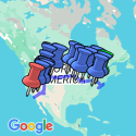 Google Map: Trans-American Adventure