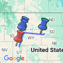 Google Map: America's Greatest Treasures with Rapid City Start