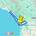 Google Map: The Canadian Rockies with Alaska Cruise