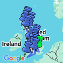 Google Map: England, Scotland & Wales