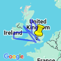 Google Map: The Best of Britain & Ireland