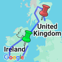 Google Map: Highlights of Ireland & Scotland