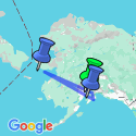 Google Map: Alaska's Iditarod